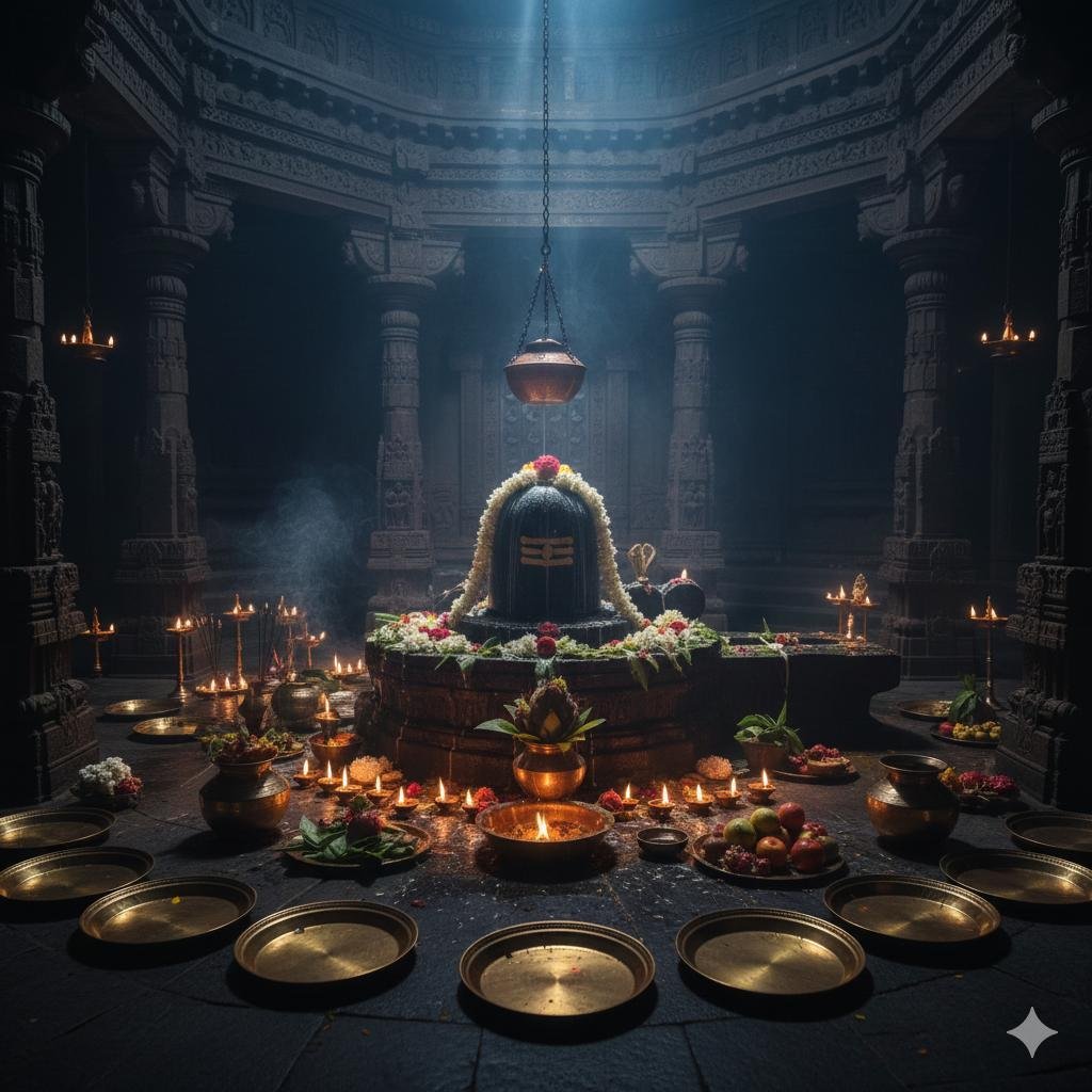 Shivalingam Abhishekam